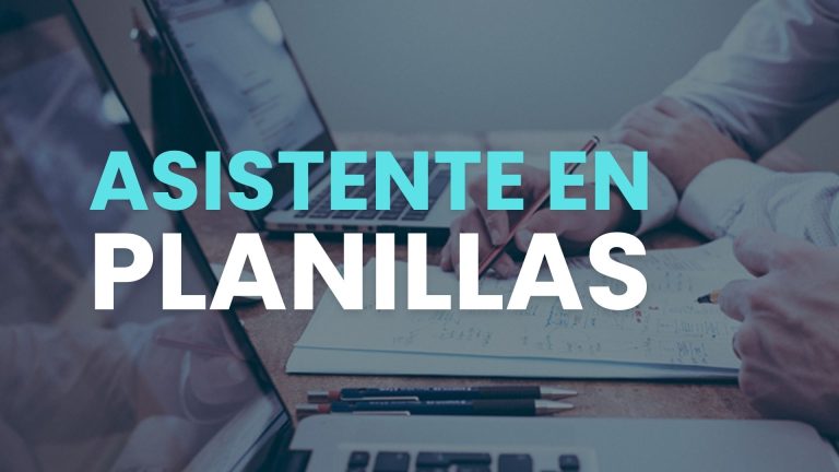 ASISTENTE EN PLANILLAS